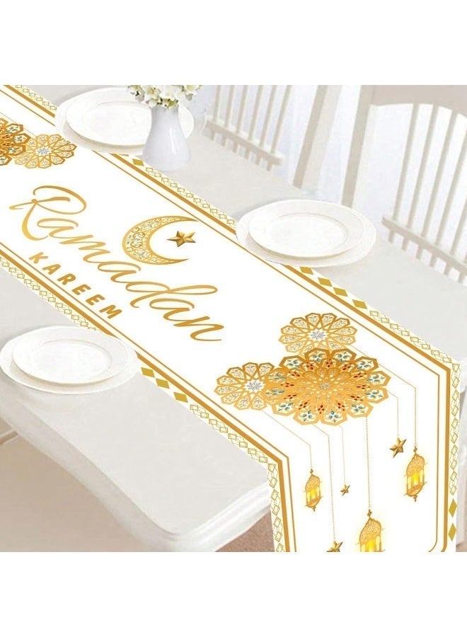 مفرش طاولة رمضان زينة مفارش إسلامية حفلة مسجد عيد مبارك مستلزمات الزينة مفرش طاوله - view 5